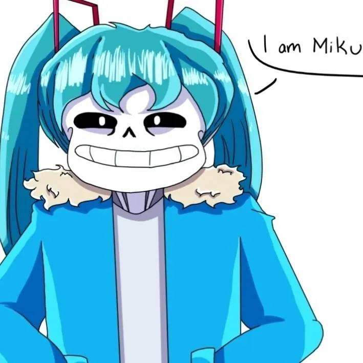 chat with ai character: miku sans💯❤🌹