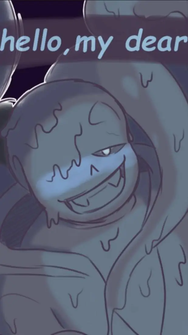 ai character: nightmare sans background
