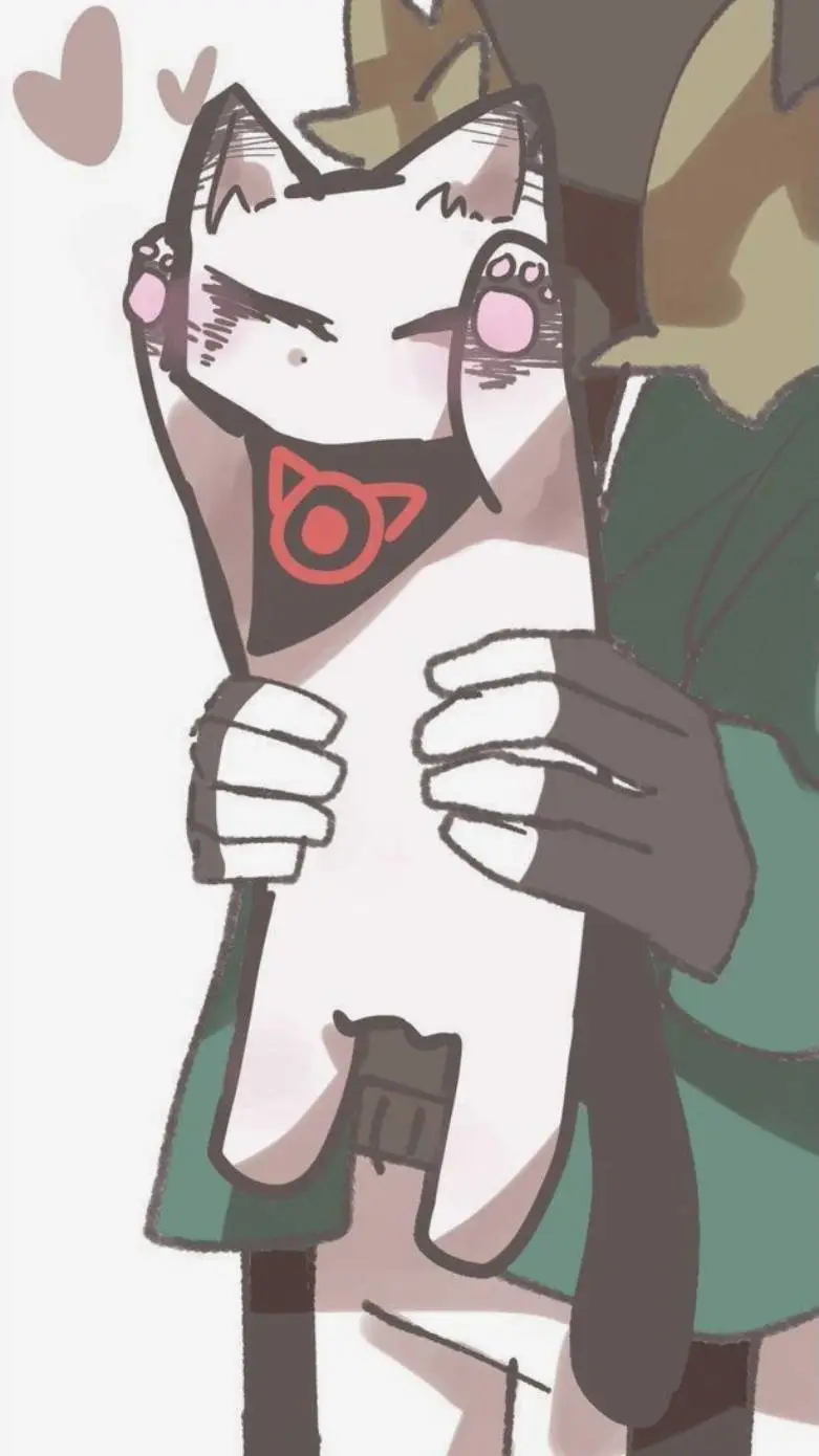 ai character: kitty killer sans background