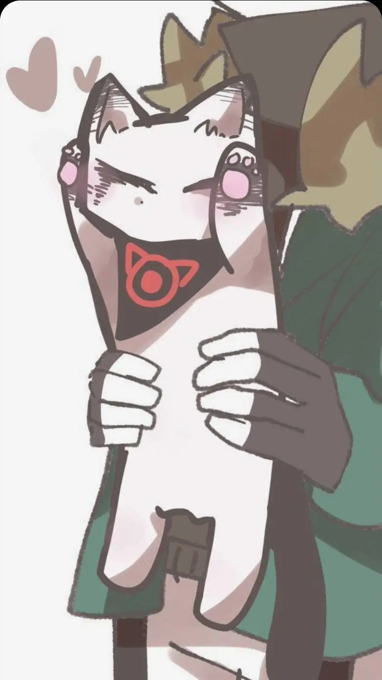 ai character: kitty killer sans background