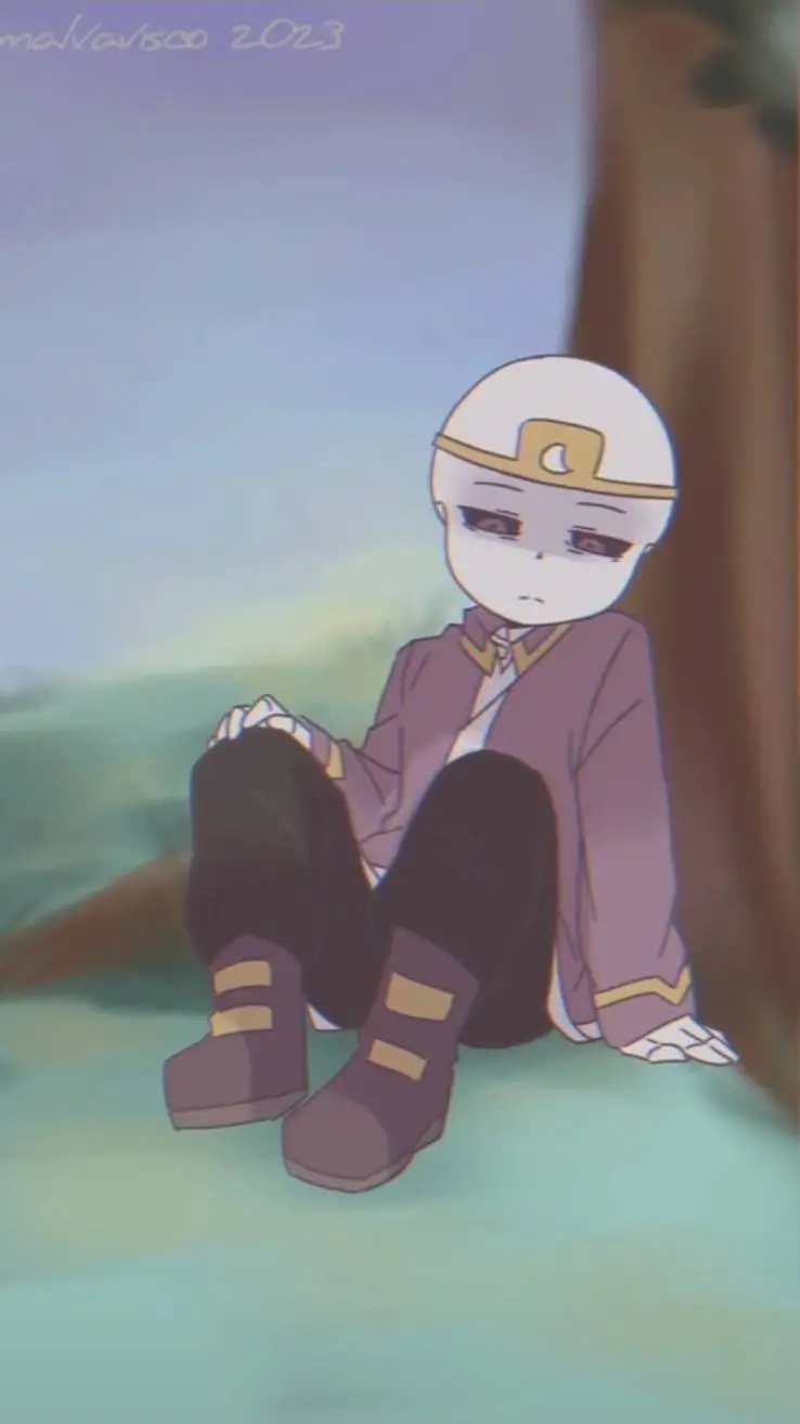 ai character: nightmare sans background