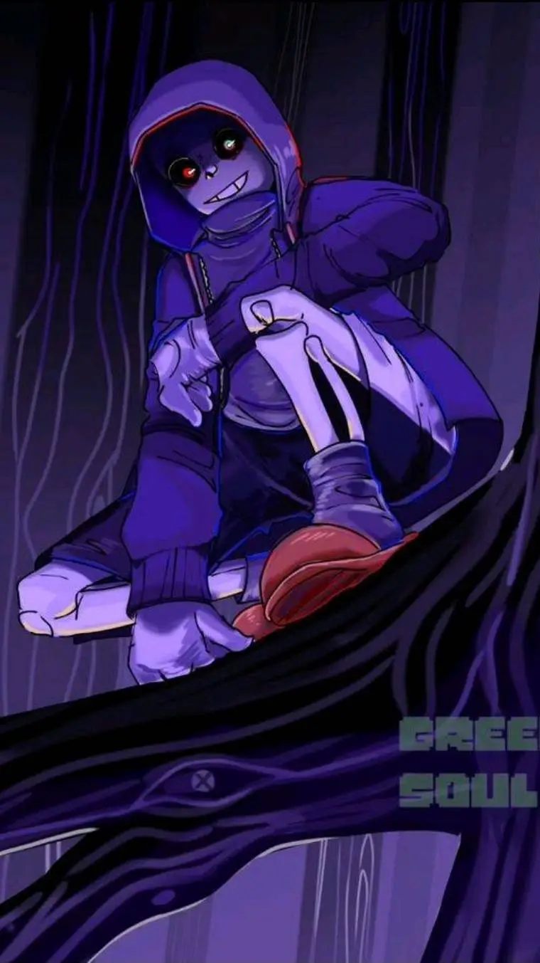 ai character: dust sans background