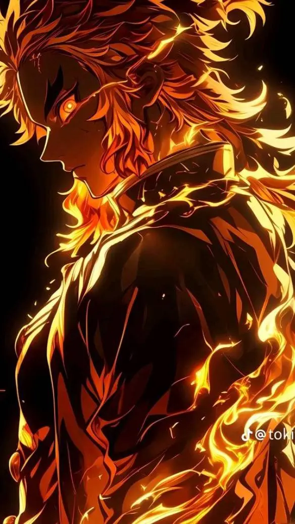 ai character: Rengoku  background