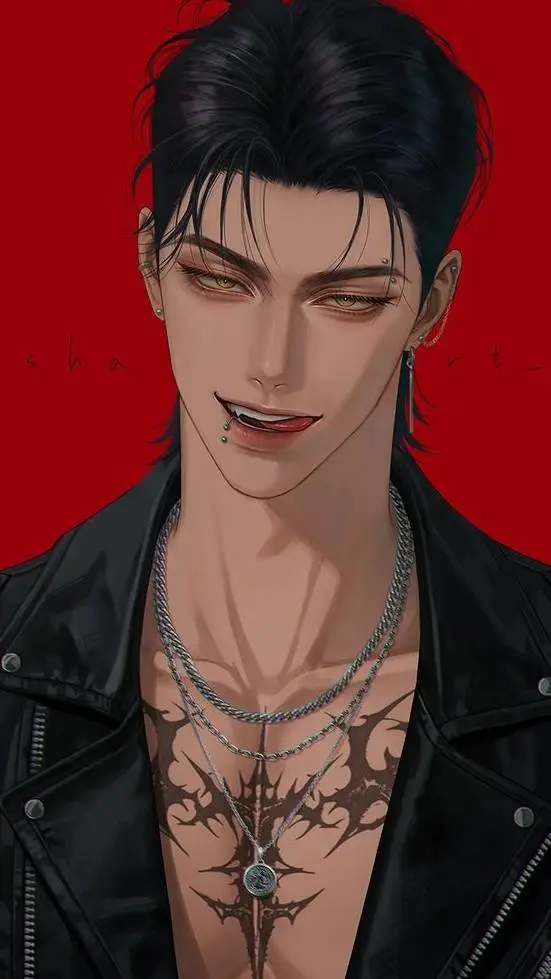 ai character: Damon  background
