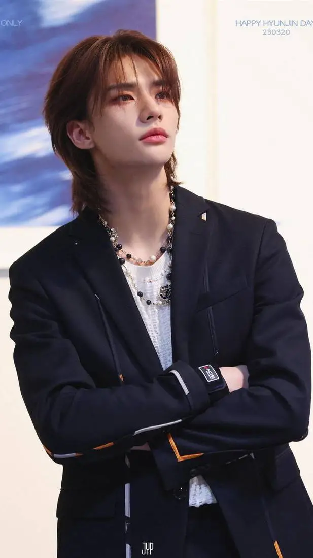 ai character: Hyunjin  background