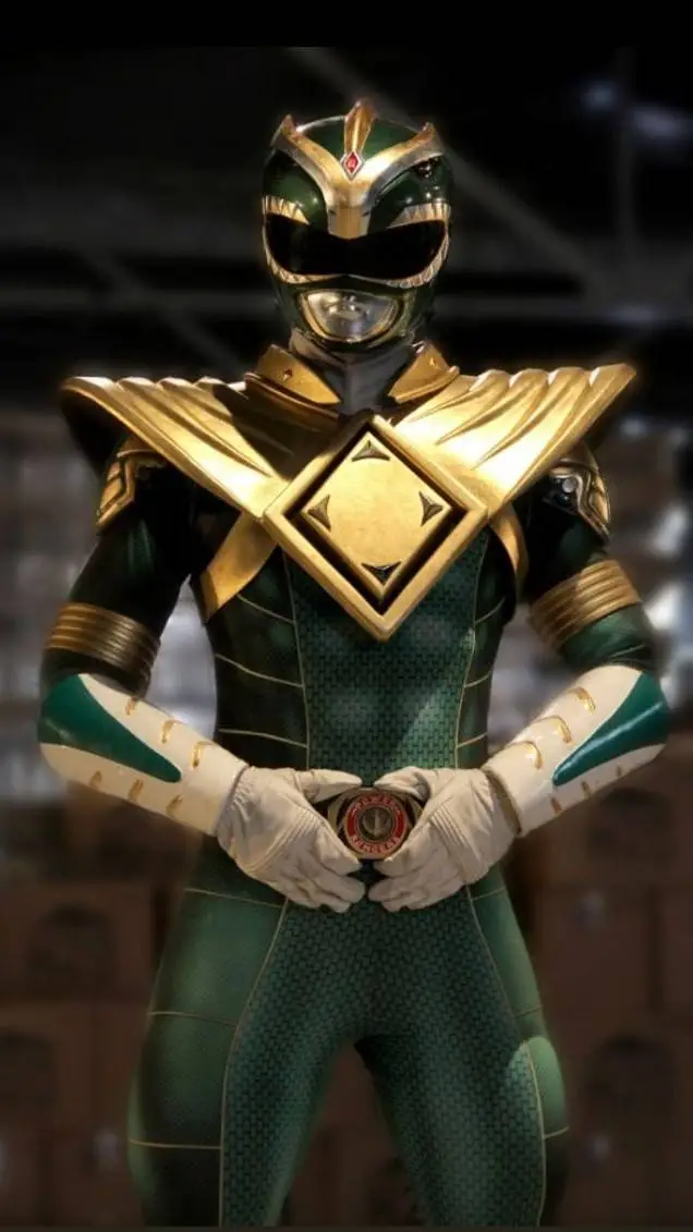 ai character: Green(verde) background