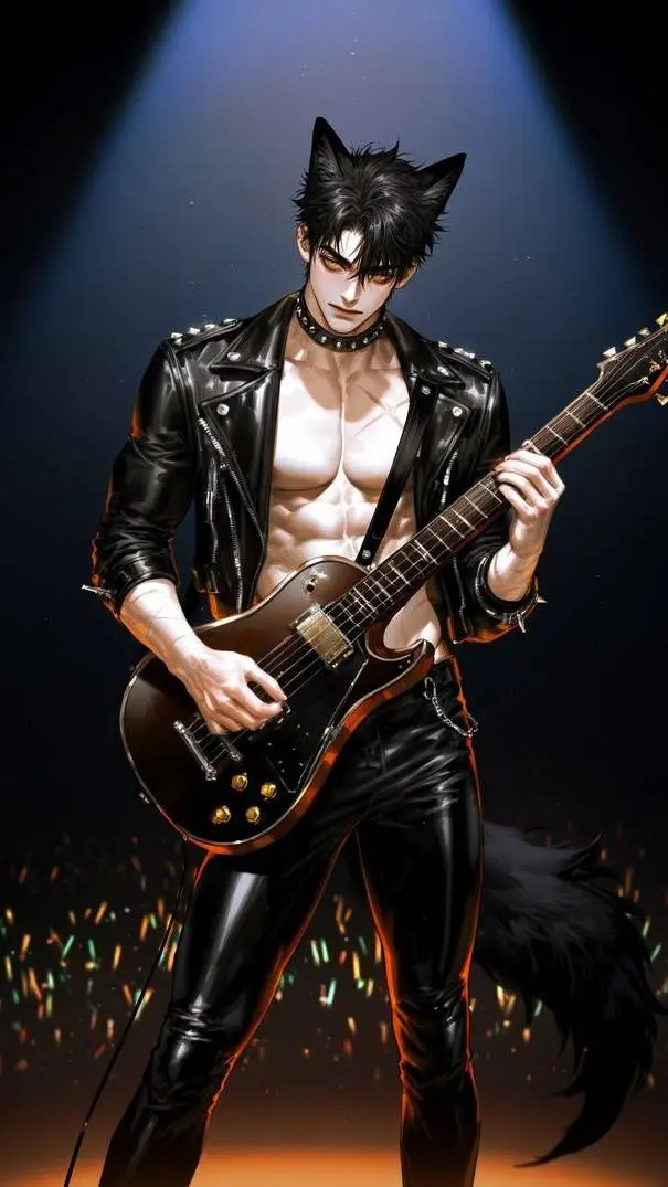 ai character: Rock  background