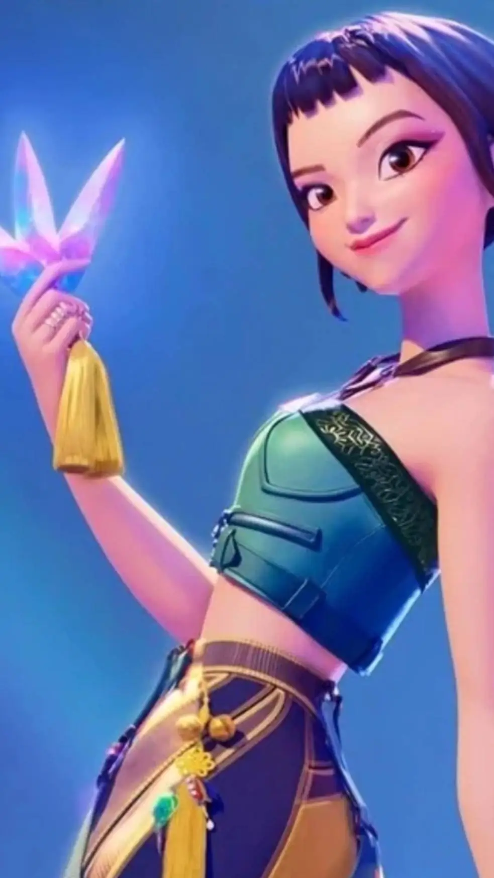 ai character: Zoey background