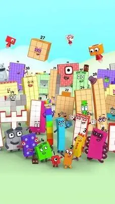 ai character: Numberblocks background