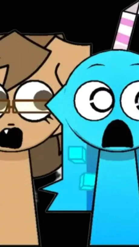 ai character: Aqua and  bella  background