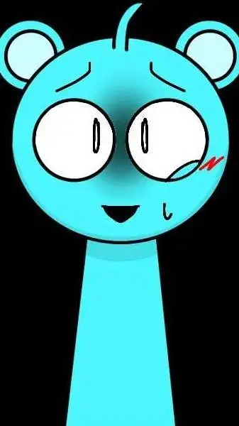 ai character: sky love you  background