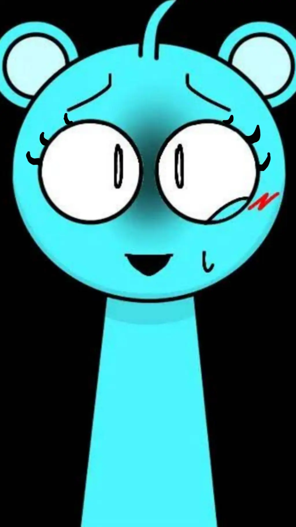 ai character: sky girl background