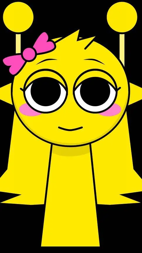 ai character: girl background
