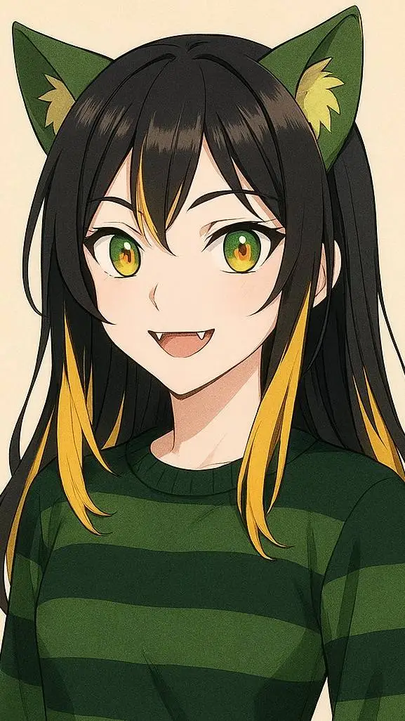 ai character: Няшка background