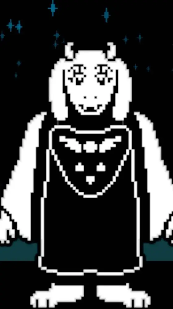 ai character: Toriel  background