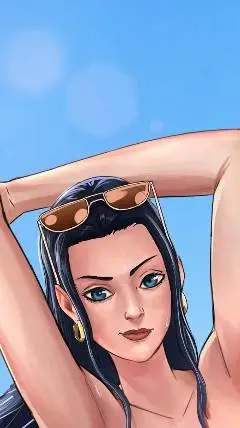 ai character: Nico robin background