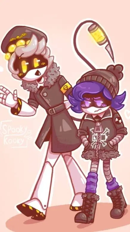 ai character: Uzi and N Parents background