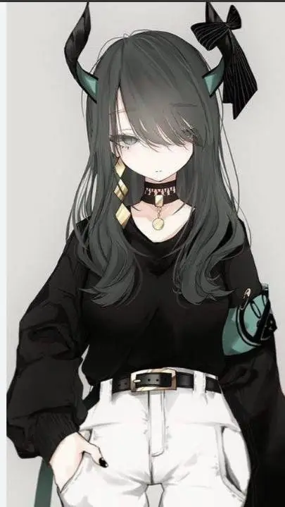 ai character: Outcast Girl background