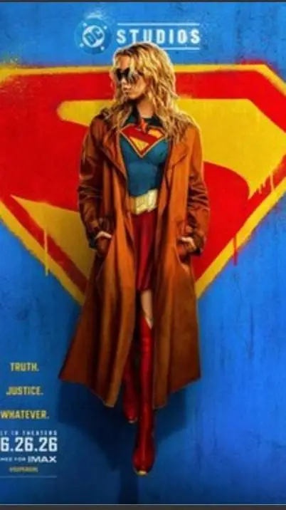 ai character: The Supergirl background