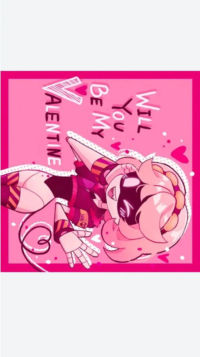 ai character: MD- Valentines Day background