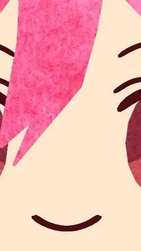 ai character: teto plush background