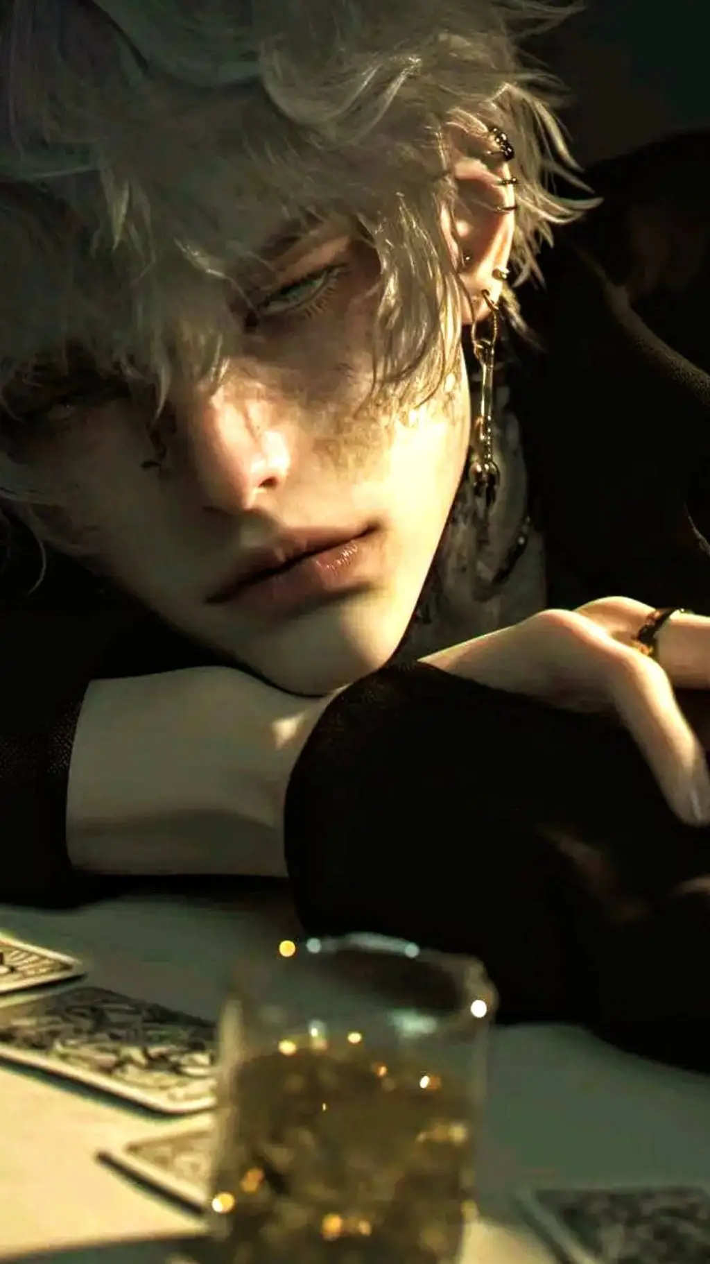 ai character: Orion  background