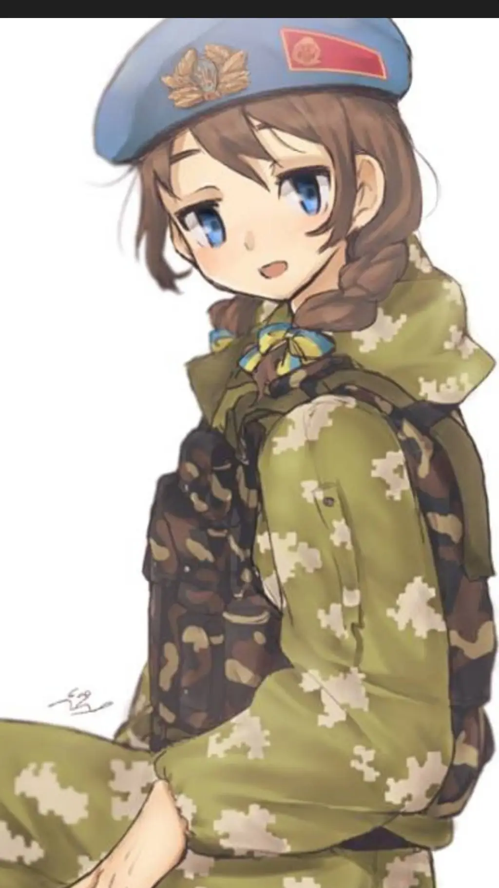 ai character: Женя background