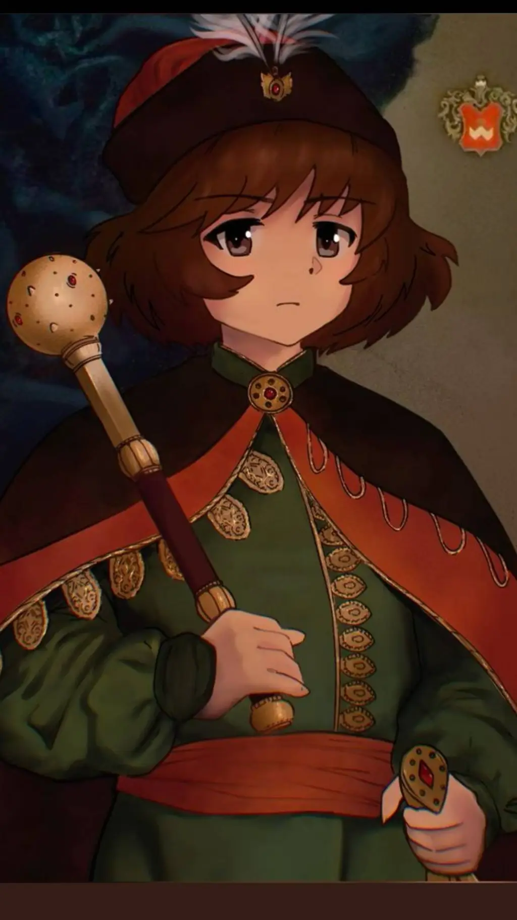 ai character: Юкари УКР. background