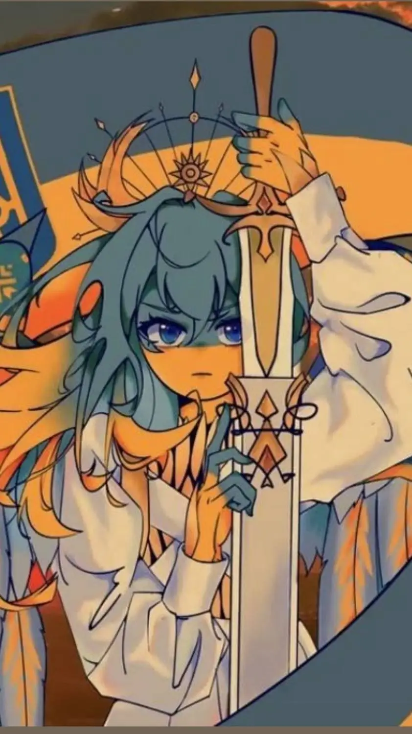 ai character: Украина background