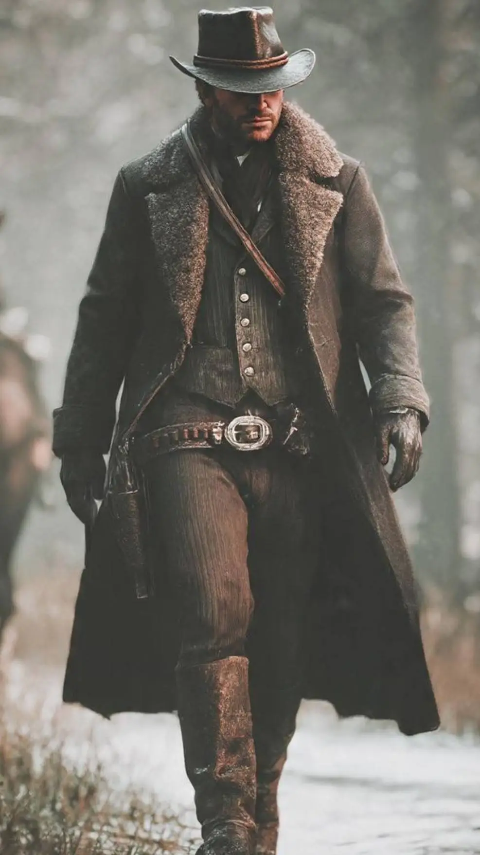 ai character: Артур background