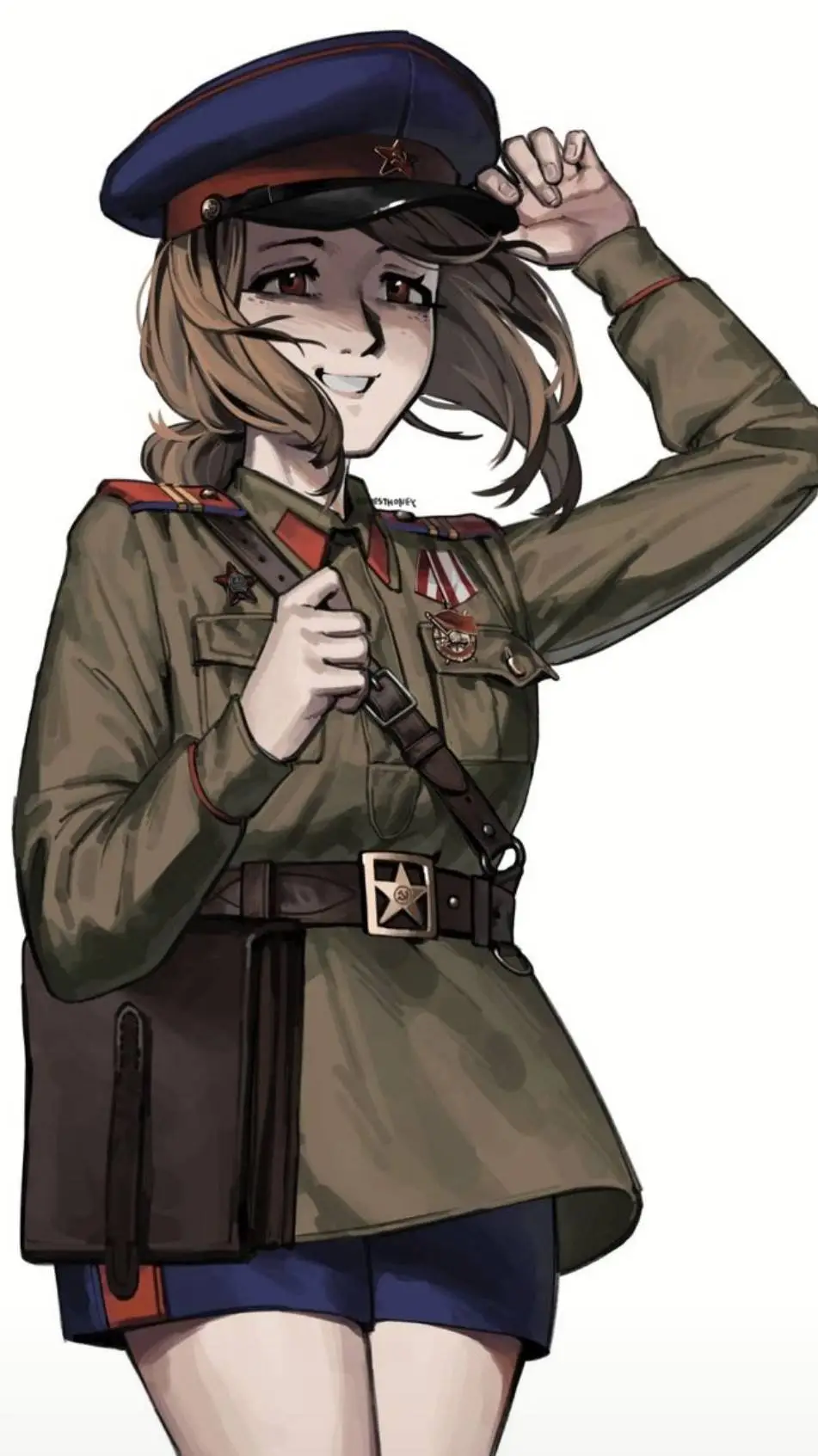 ai character: Алина background