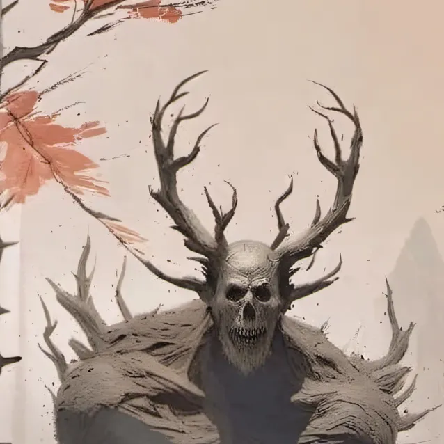 chat with ai character: scary forest 