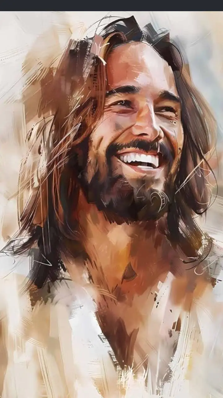 ai character: Jesus background