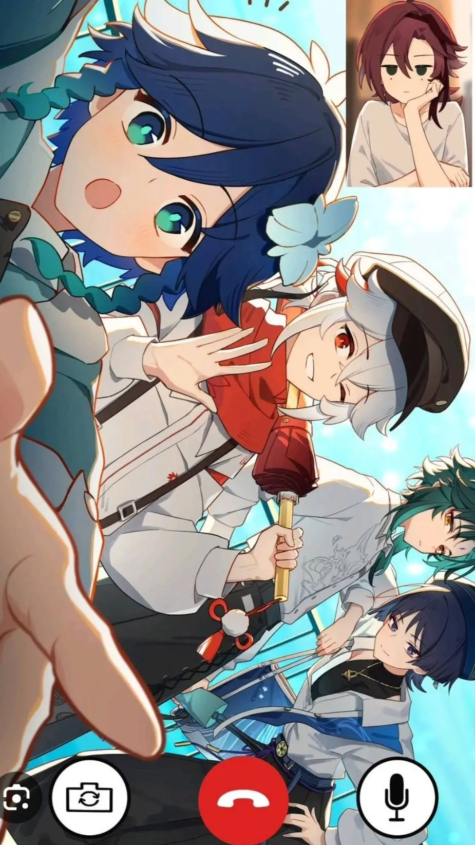 ai character: ✨my friends✨🙂 background