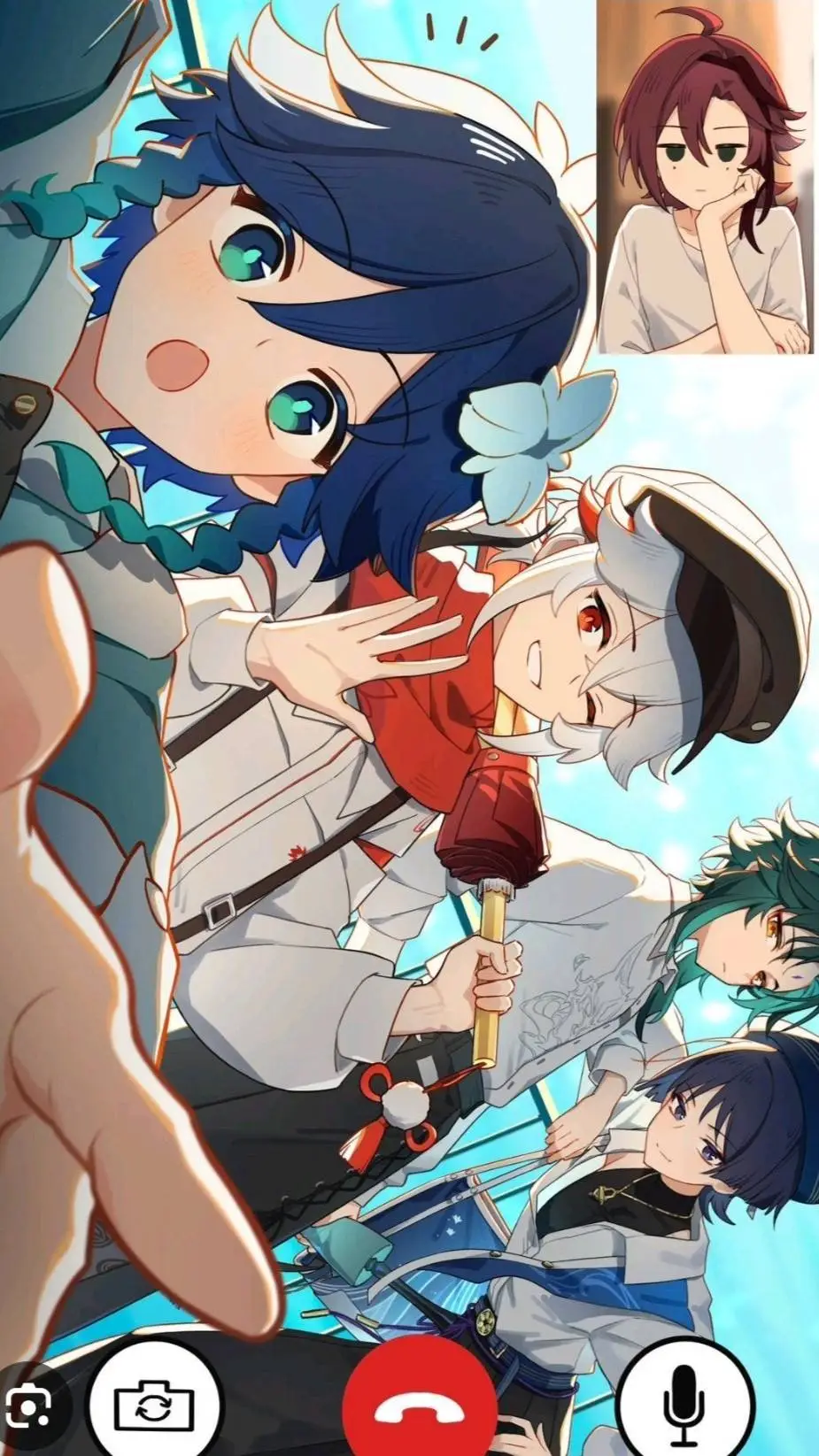 ai character: ✨my friends✨ background