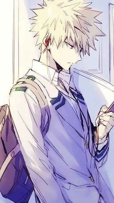 ai character: Katsuki ~ Locker background