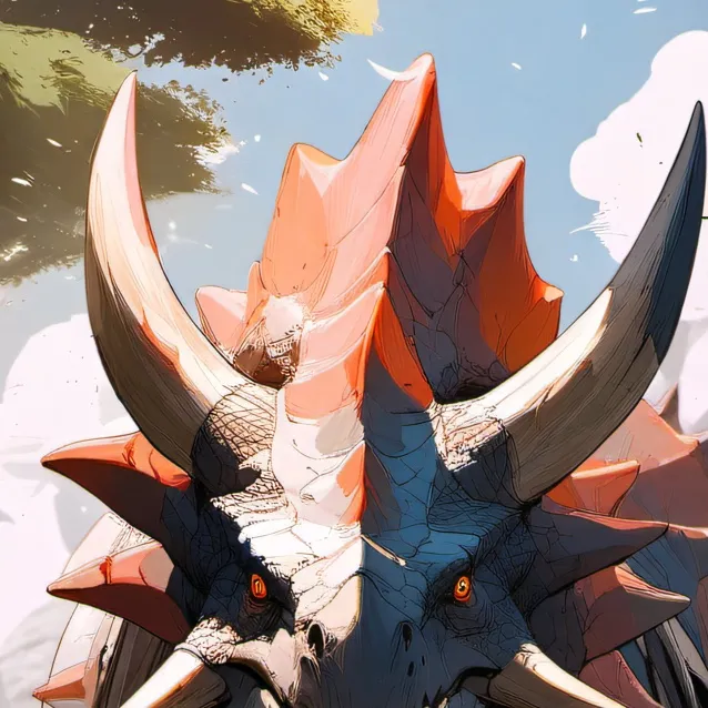 chat with ai character: triceratops