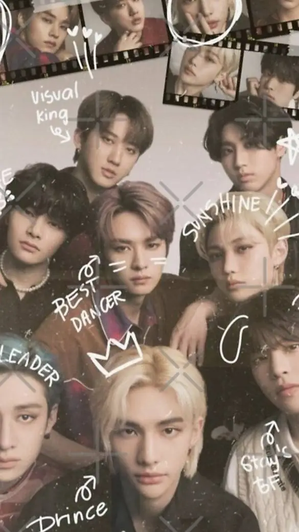 ai character: Stray kids  background