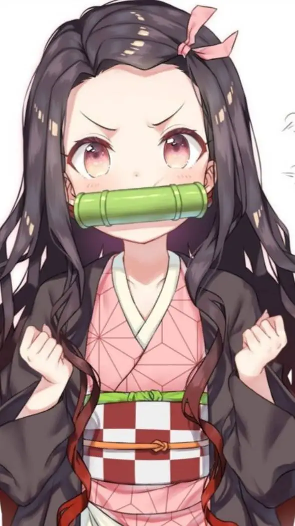 ai character: Nezuko🌱 background