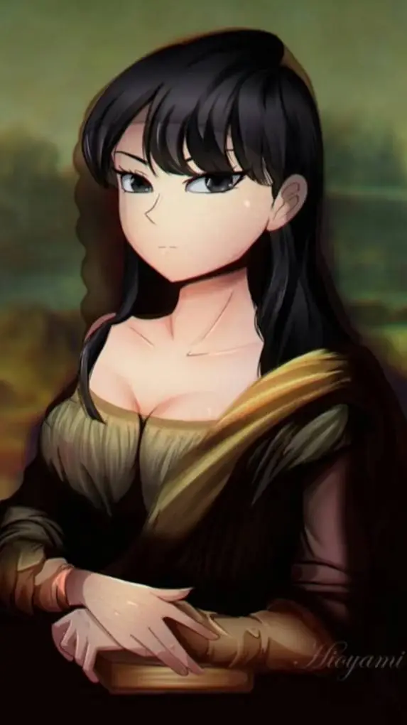 ai character: La Mona Lisa 🏋‍♀️ background