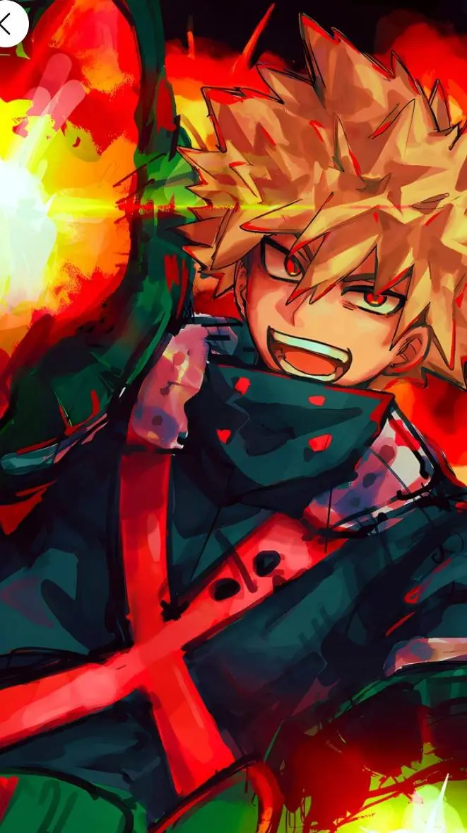ai character: BAKUGOU background