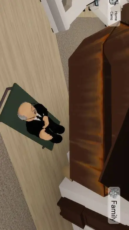 Talkie AI - Chat with old guy and coffin