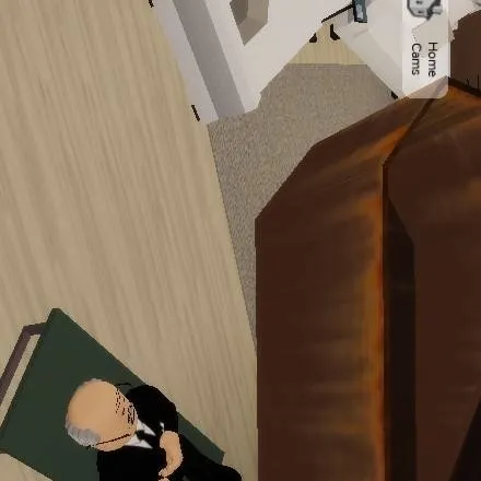 chat with ai character: old guy and coffin