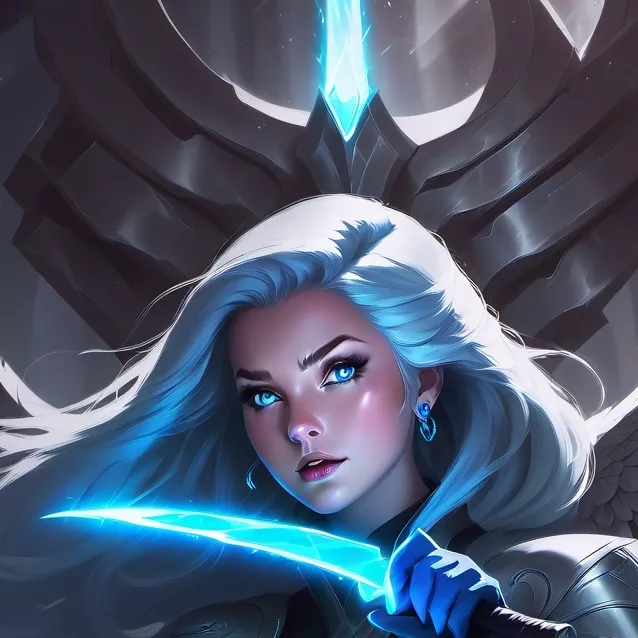 chat with ai character: blue