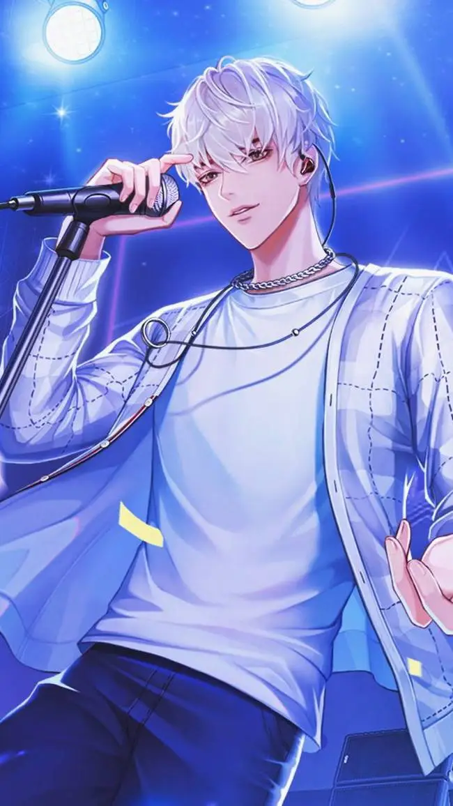 ai character: idole 1 :yeon bam  background