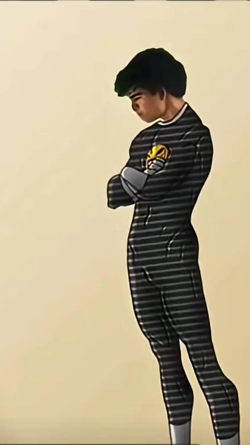 ai character: muga infused samme background