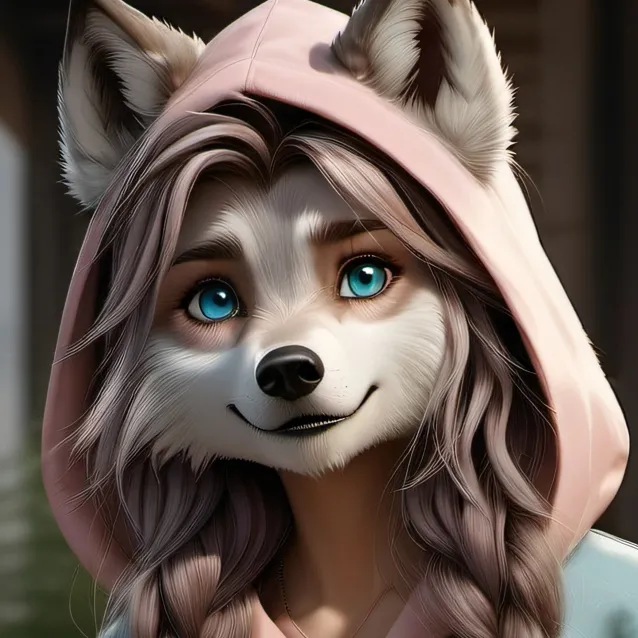 chat with ai character: Luna (wolf)