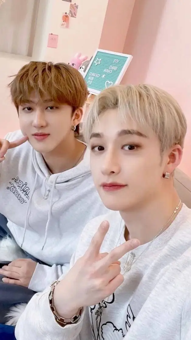 ai character: Chan and Changbin  background