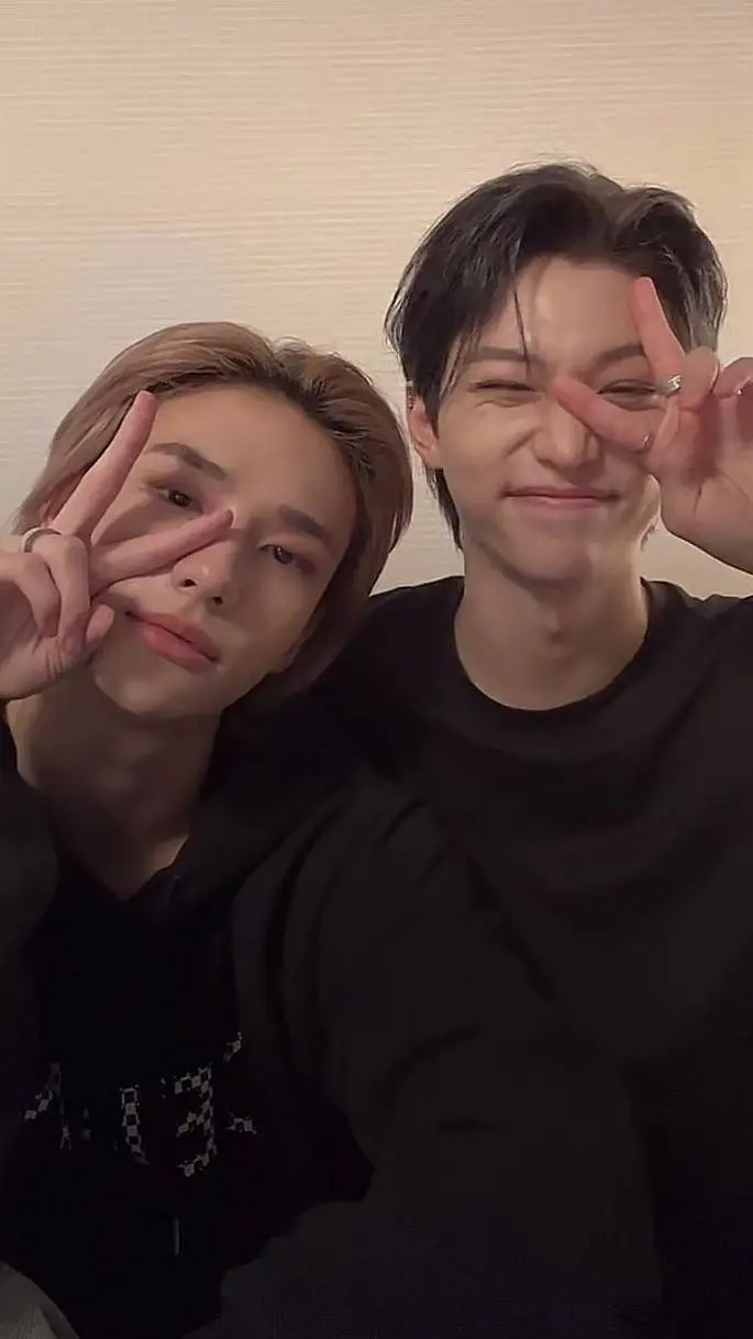 ai character: Hyunjin and Felix background