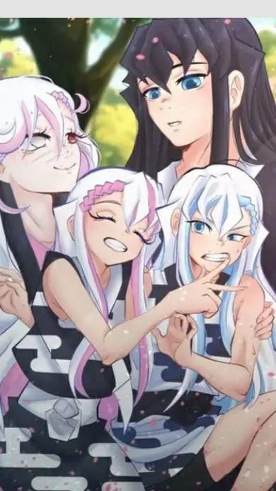 ai character: ta famille Tokito  background